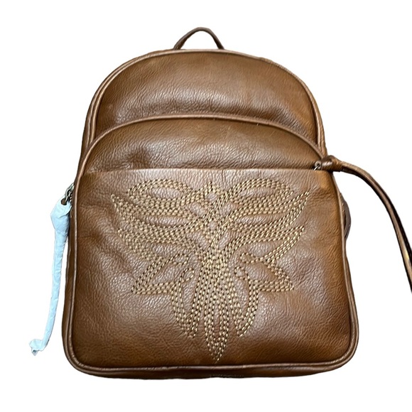 NWT Frye Charlene Embroidered Backack